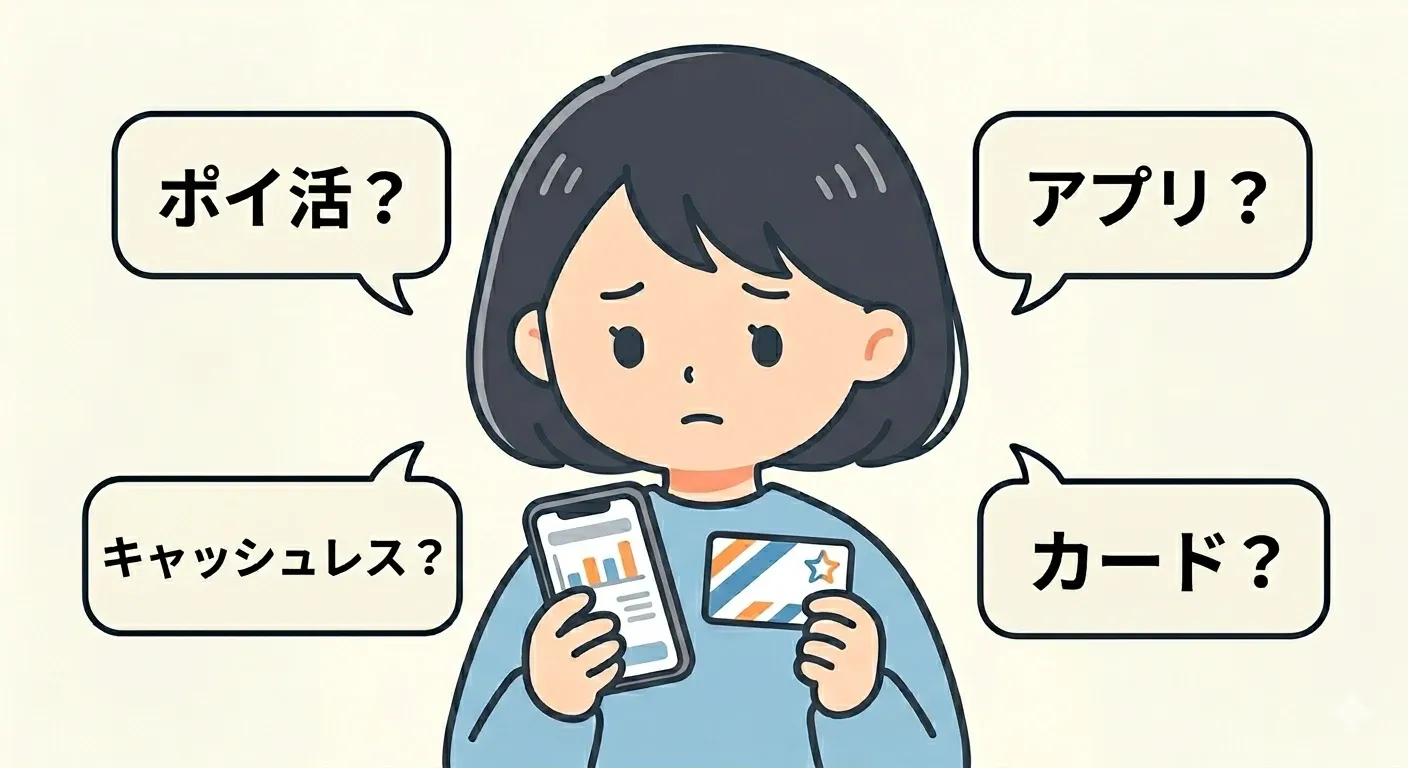ポイント活用の極意「ポイ活」！初心者におすすめの貯め方